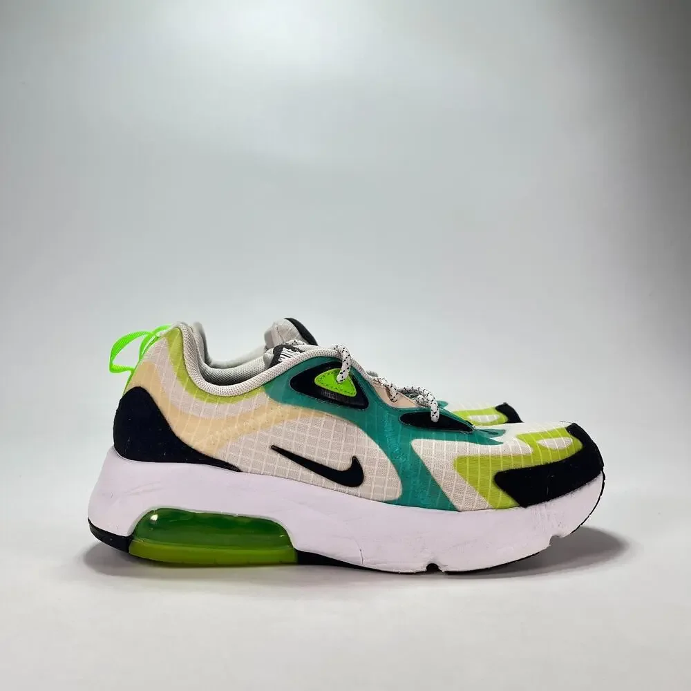 Nike Air Max 200 SE Oracle Aqua Green Casual Sneakers CJ0575-101 Youth Size 7Y